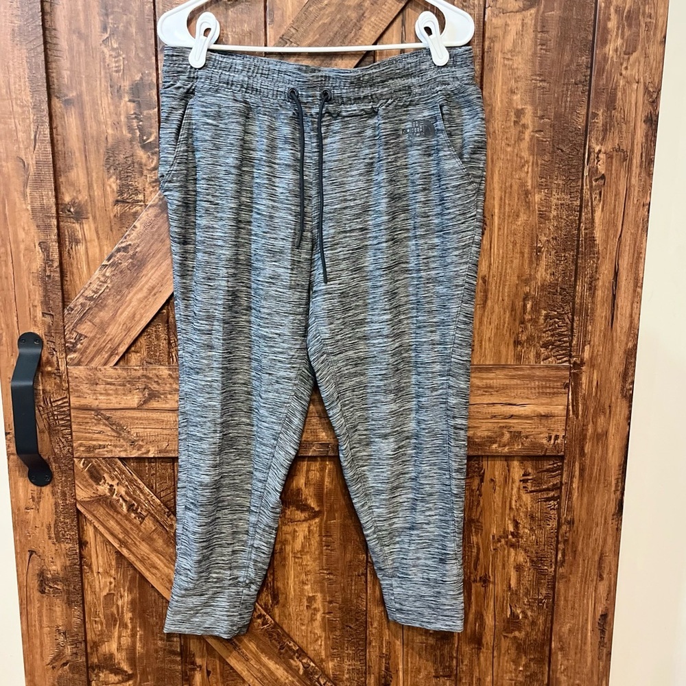 The north face‎ women's gray athletic sweatpants joggers size large